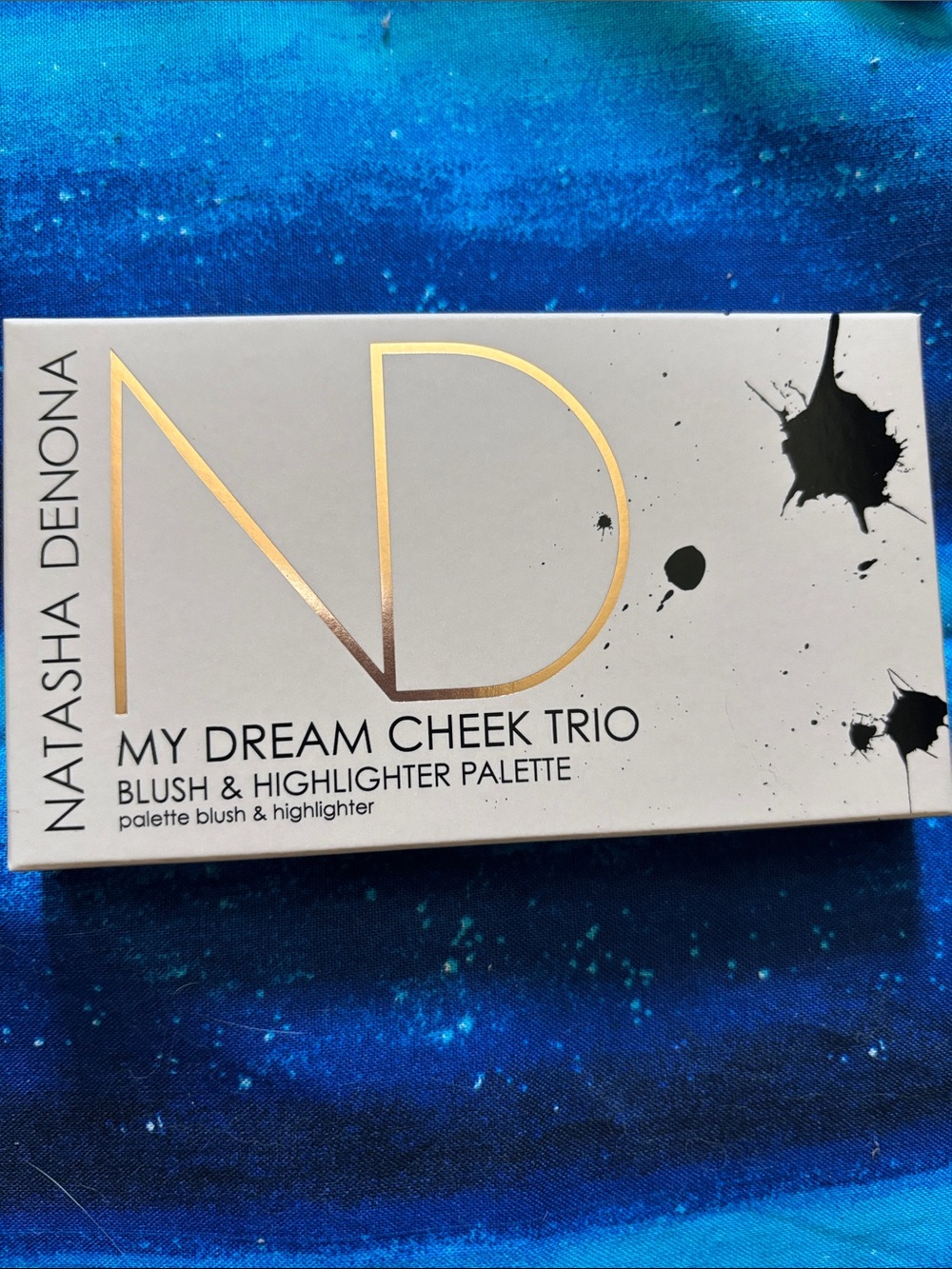 Natasha Denona My Dream Cheek Trio - White & Gold with Black Accents